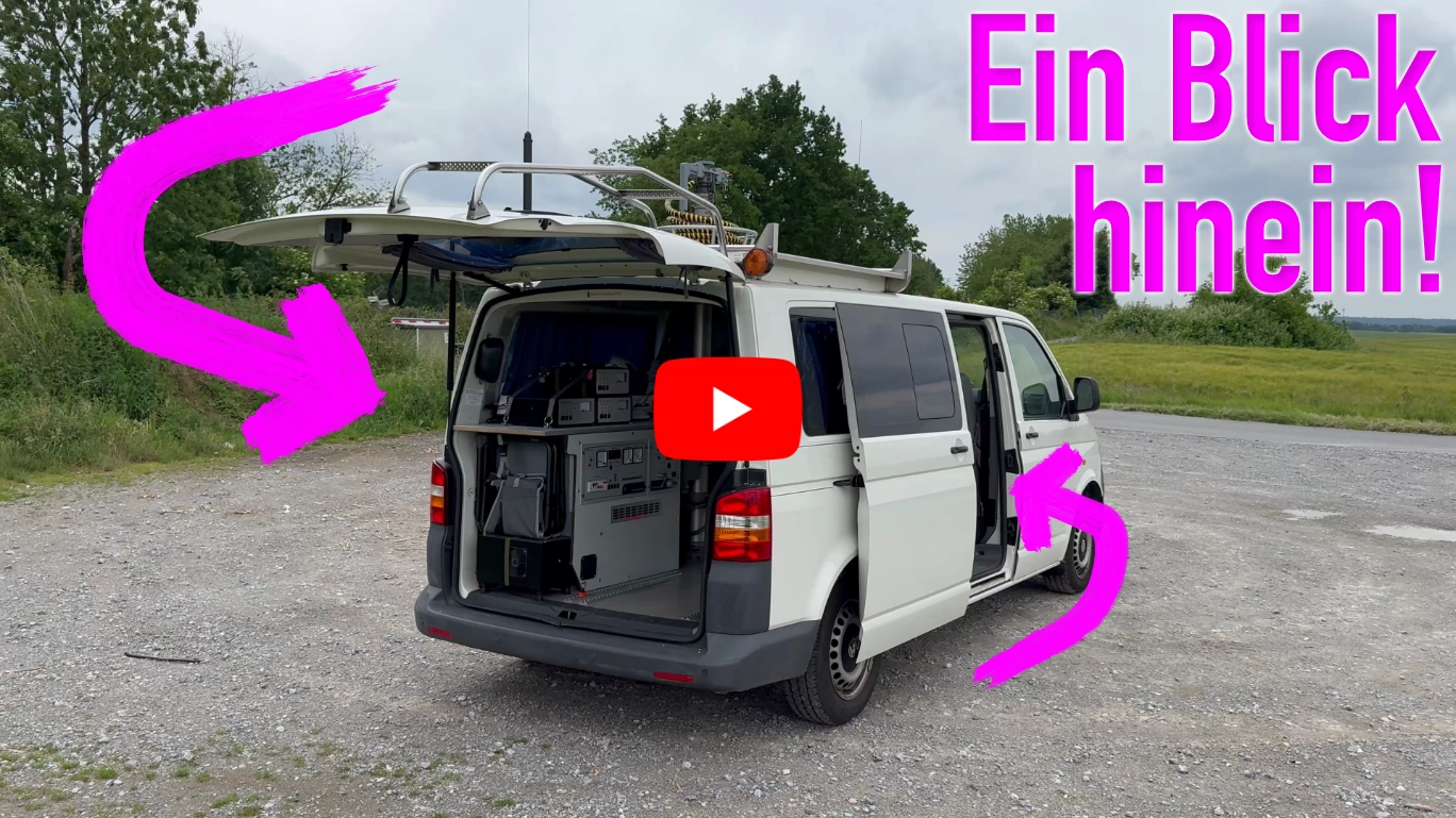 Mit Klick auf dieses Bild wird das Video<br>'Ein Funkmesswagen als mobiler Shack - Ein Blick hinein'<br>meines Kanals 'DC6CX'<br>auf dem externen Videodienst YouTube geöffnet