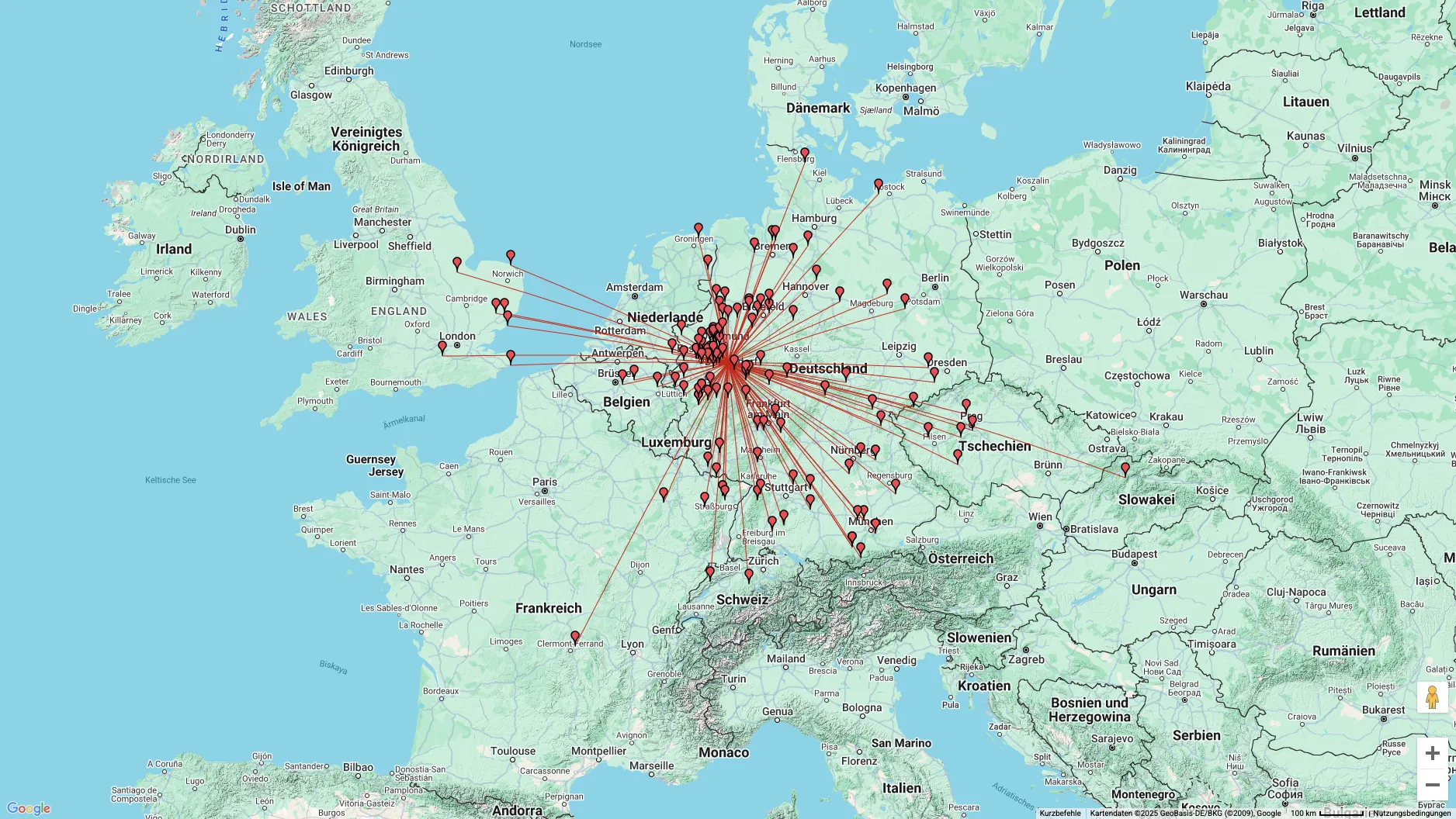 Gridmap 70cm